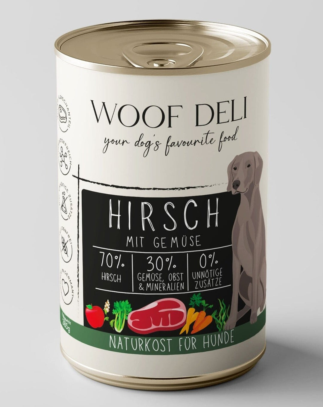 Hirsch mit Gemüse WOOF DELI 