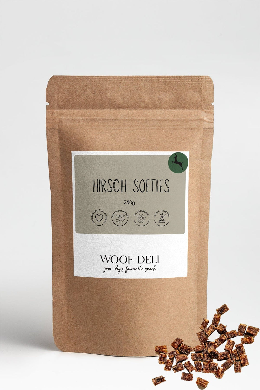 Hirsch Softies - Trainingsleckerlis Hirsch WOOF DELI 