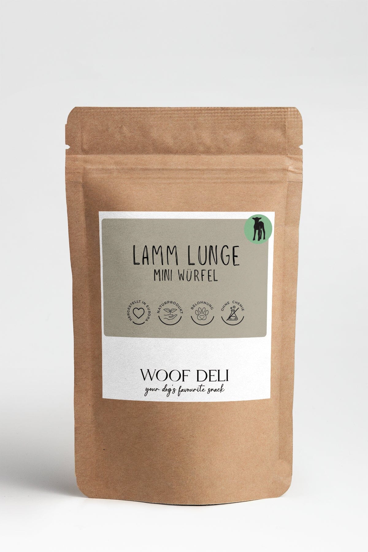 Lamm - Lungenwürfel Mini WOOF DELI 