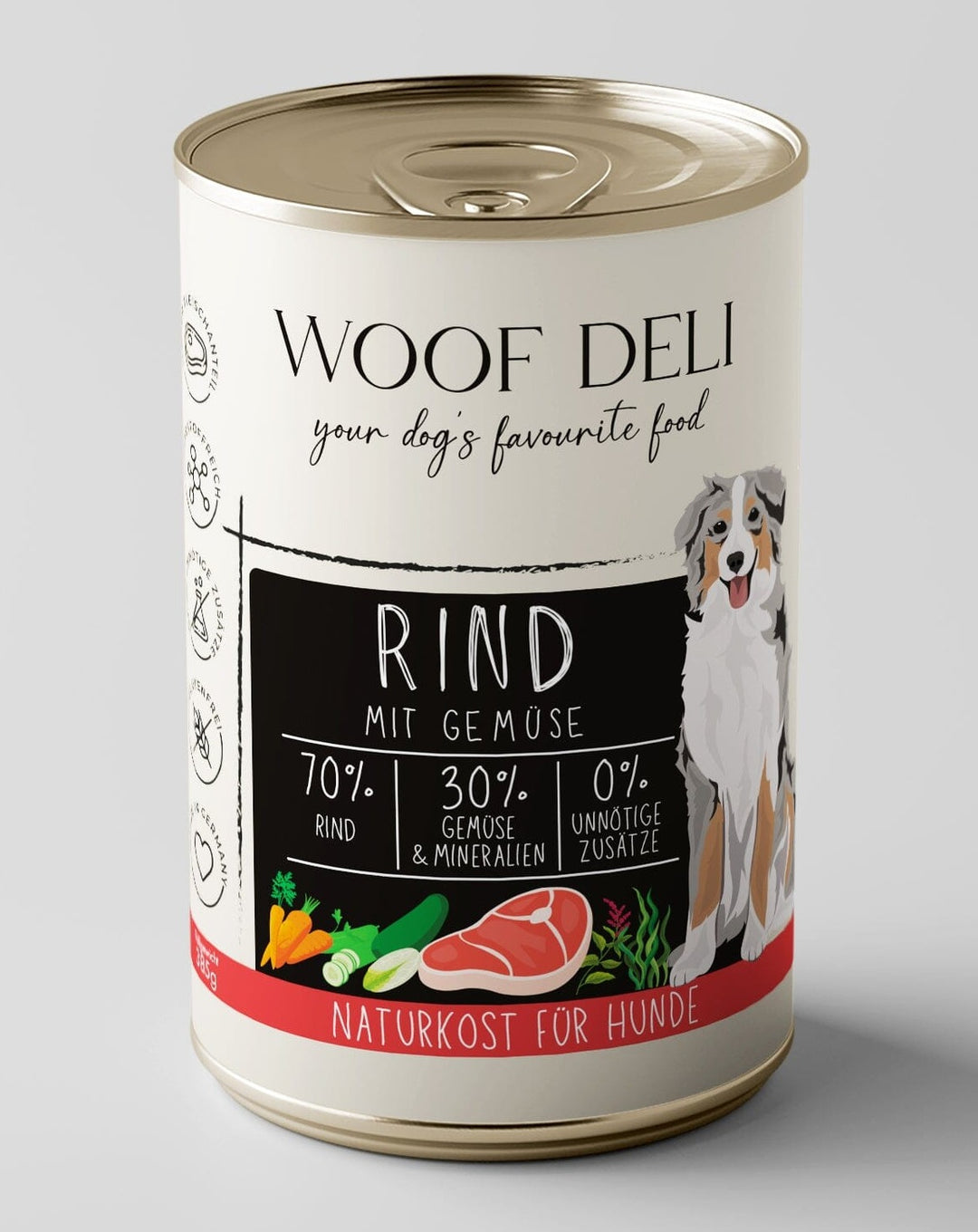 Rind mit Gemüse WOOF DELI 