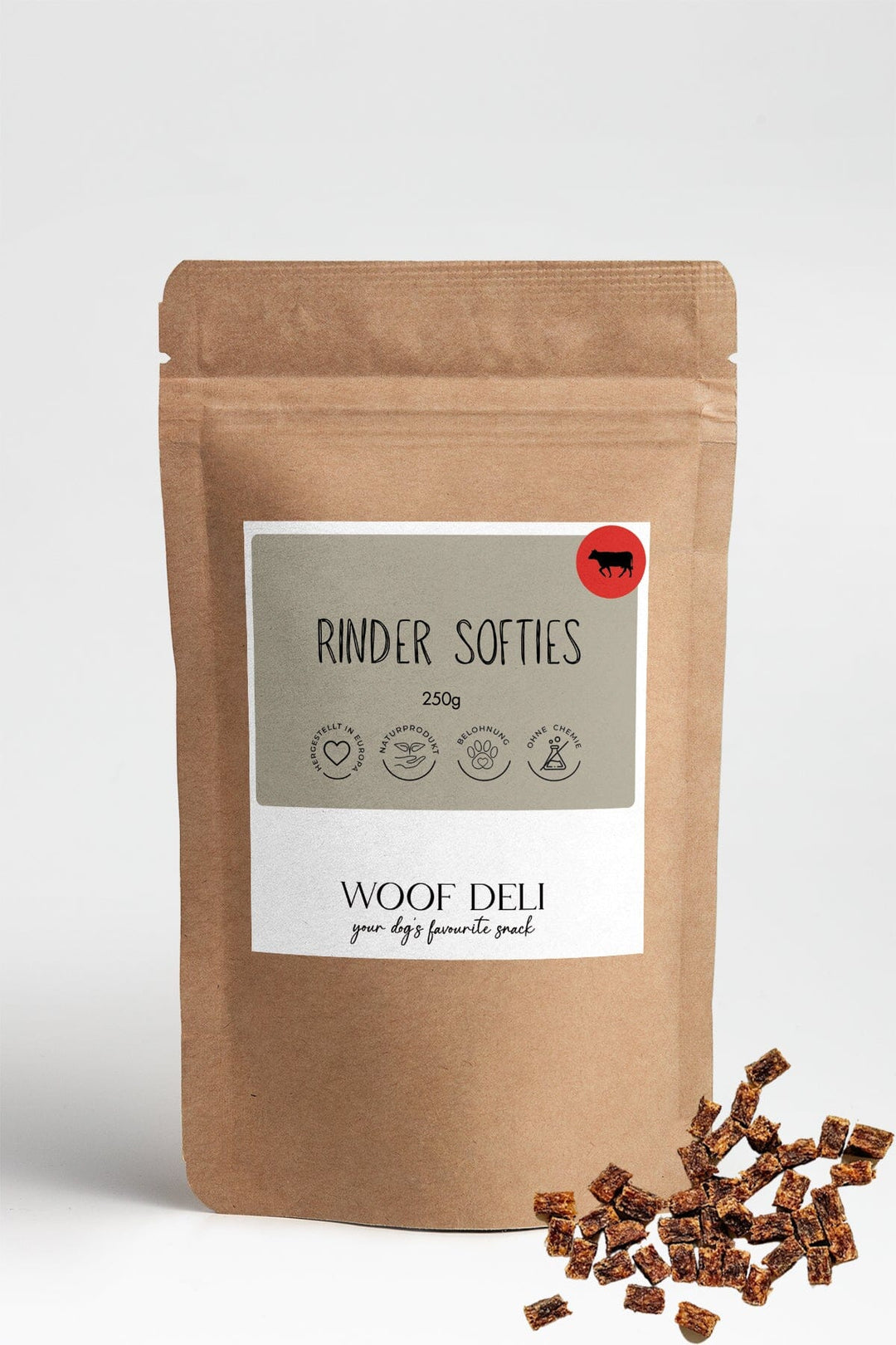 Rinder Softies - Trainingsleckerlis Rind WOOF DELI 