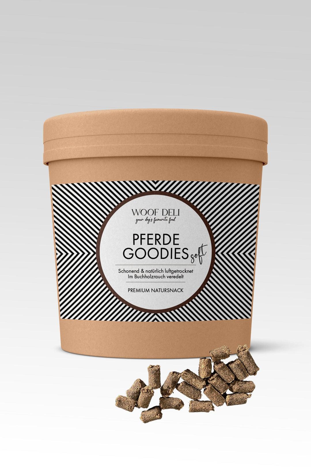 Soft Goodies Pferd - 150g Leckerli Hund WOOF DELI 